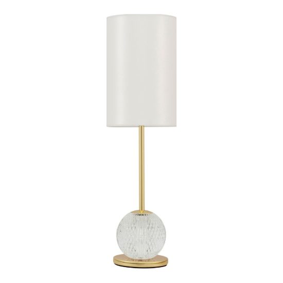 Lampada da tavolo led 13w 3200k per soggiorno classica oro