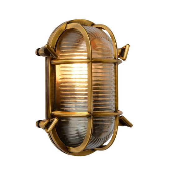 Applique da esterno a tartaruga moderna oro ip65
