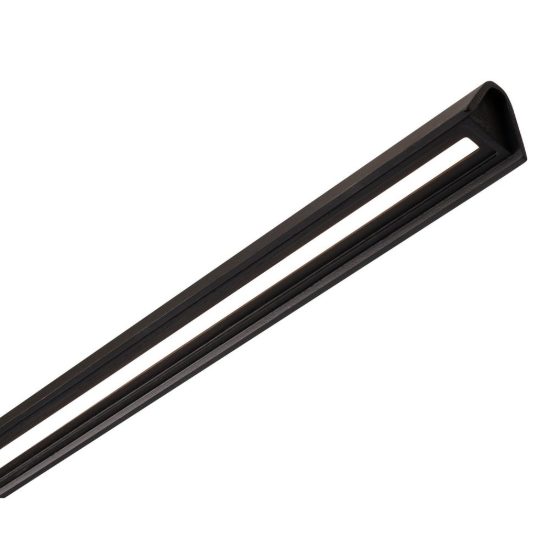 Lampadario a barra lineare per sala da pranzo moderno nero led 28w cct 2200k 3000k 4000k