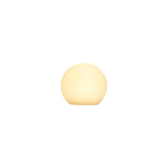 Sfera luminosa da esterno bianco led 1w cct 2700k 4500k 6500k con telecomando ip65 ricaricabile