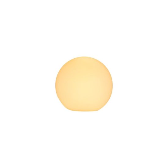 Sfera luminosa da esterno bianco led 1,5w cct 2700k 4500k 6500k con telecomando ip65 ricaricabile