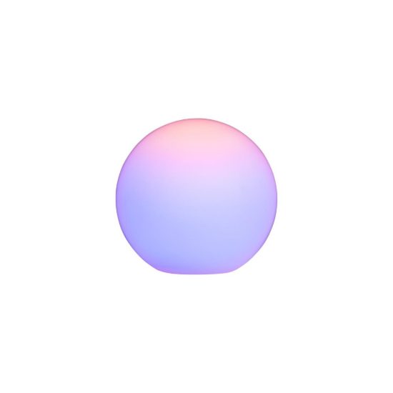 Sfera luminosa da esterno bianco led 1,5w cct 2700k 4500k 6500k con telecomando ip65 ricaricabile