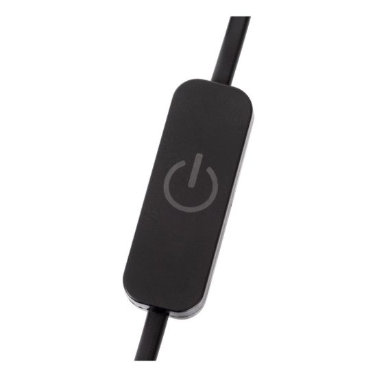 Abat-jour a globo per comodino contemporaneo ambra oro led 12w 2500k dimmerabile
