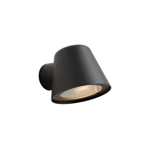 Applique da esterno conica moderna antracite led 5w 3000k ip44