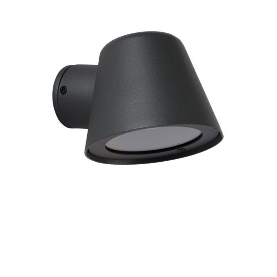 Applique da esterno conica moderna antracite led 5w 3000k ip44