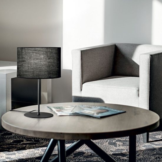Ideal lux set up montatura per abat-jour e27 33cm ottone senza paralume