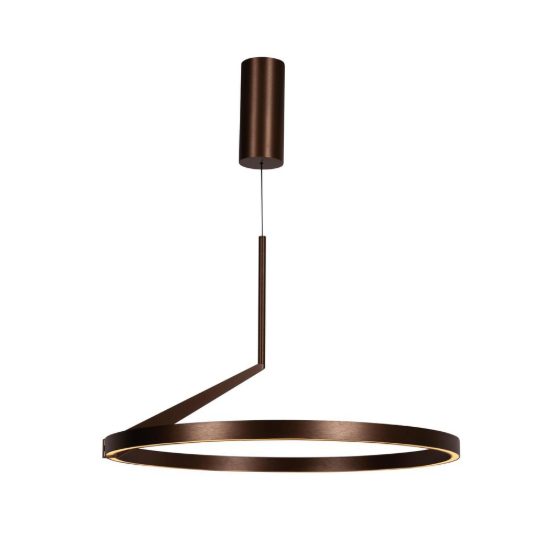 Lampadario ad anello per sala da pranzo moderno caffe led 32w cct 2700k 3300k 4000k