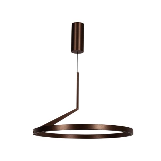 Lampadario ad anello per sala da pranzo moderno caffe led 32w cct 2700k 3300k 4000k