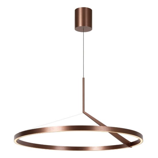 Lampadario ad anello per sala da pranzo moderno caffe led 50w cct 2700k 3300k 4000k