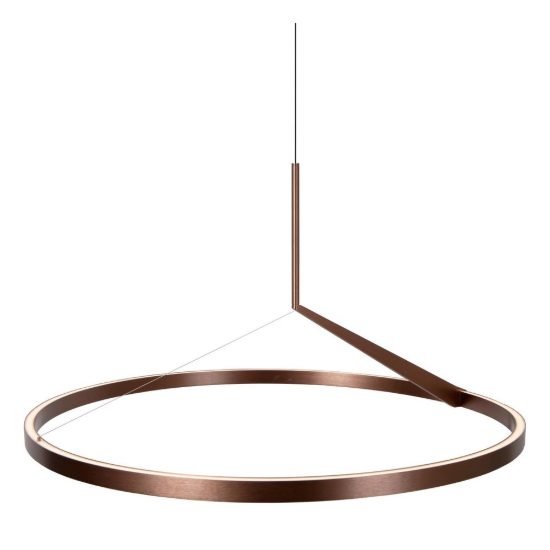 Lampadario ad anello per sala da pranzo moderno caffe led 50w cct 2700k 3300k 4000k