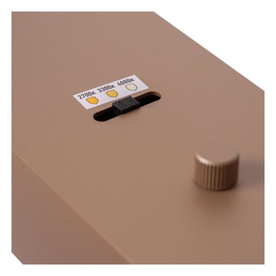 Lampadario con 5 pendenti lineare per sala da pranzo ambra champagne led 50w cct 2700k 3300k 4000k