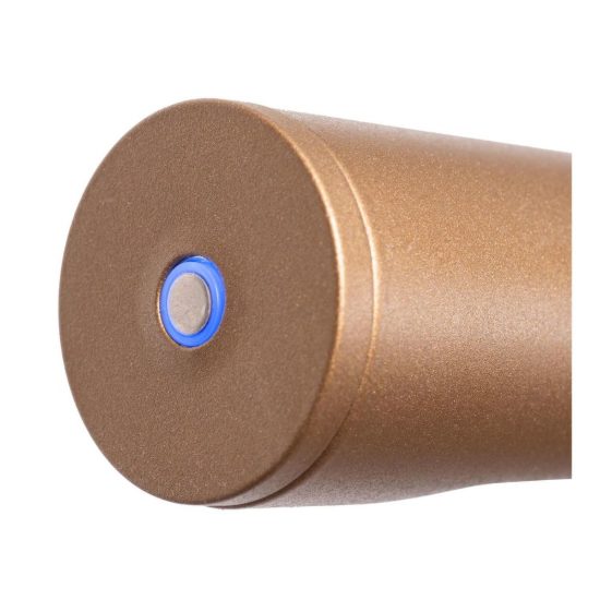 Lampadario a barra lineare per sala da pranzo bronzo led 33w cct 2700k 4000k touch dimmer