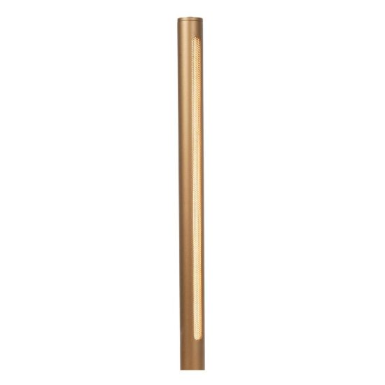 Piantana lineare per soggiorno contemporanea bronzo led 18w cct 2700k 3300k 4000k touch dimmer