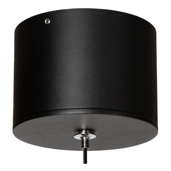 Lampadario a barra lineare per sala da pranzo contemporaneo nero oro led 24w cct 2700k 3300k 4000k