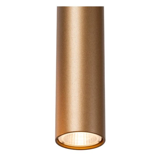 Lampadario con 6 pendenti a cascata per sala da pranzo bronzo led 36w cct 2700k 3300k 4000k