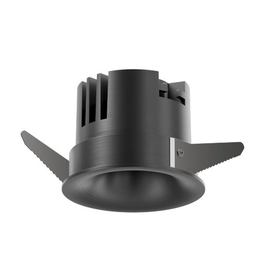 Faretto da incasso per cartongesso rotondo canna di fucile led 12w cct 2700k 3300k 4000k