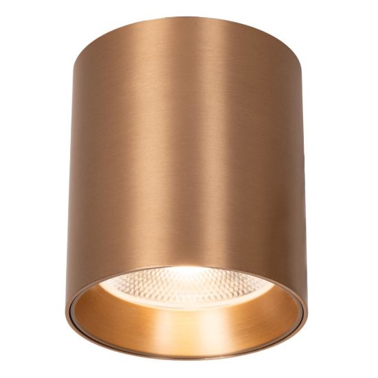 Faretto da soffitto per sala da pranzo moderno champagne led 15w cct 2700k 3300k 4000k