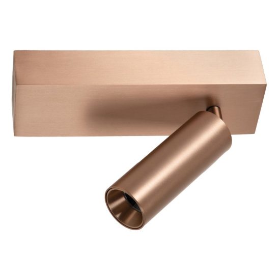 Faretto da soffitto per sala da pranzo orientabile champagne led 8w cct 2700k 4000k smart