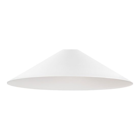 Paralume conico di ricambio per lampadario a sospensione lineare bianco sabbiato
