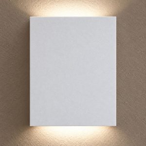 Applique a cubo per salotto moderna bianco