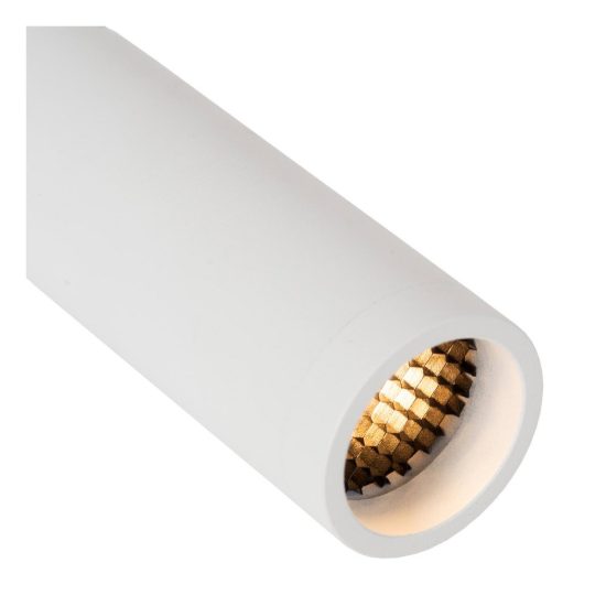 Faretto per binario monofase mini cilindrico gu10 mr11 orientabile bianco