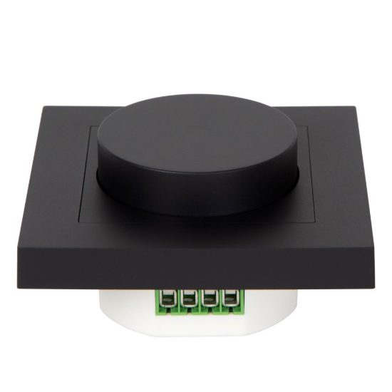 Dimmer da incasso a parete 300w nero