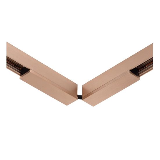Connettore flessibile per binario magnetico 48v champagne