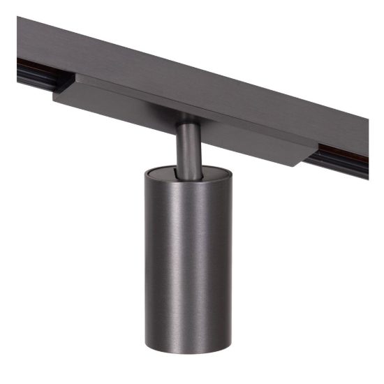 Faretto per binario magnetico cilindrico led 8w cct 2700k 4000k orientabile canna di fucile