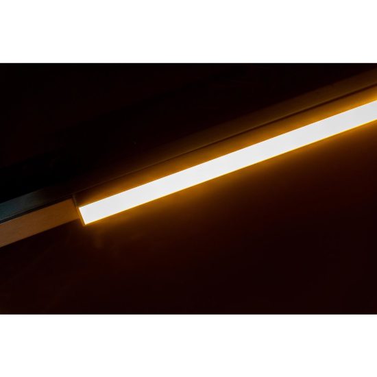 Proiettore lineare per binario magnetico diffuso led 11w cct 2700k 4000k champagne