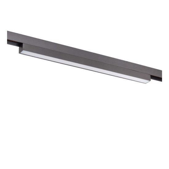 Proiettore lineare per binario magnetico diffuso led 11w cct 2700k 4000k canna di fucile