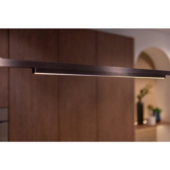 Proiettore lineare per binario magnetico diffuso led 11w cct 2700k 4000k canna di fucile