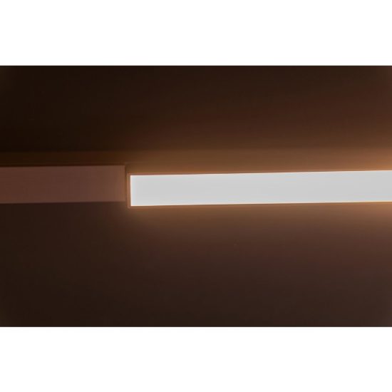 Proiettore lineare per binario magnetico diffuso led 20w cct 2700k 4000k canna di fucile