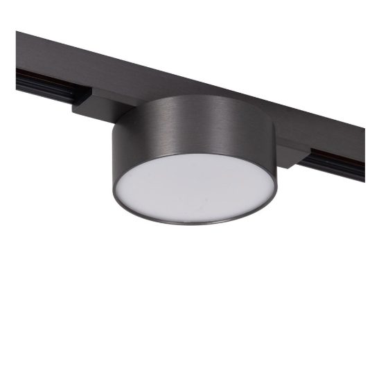 Faretto per binario magnetico a disco led 6w cct 2700k 4000k canna di fucile