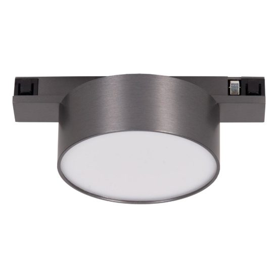 Faretto per binario magnetico a disco led 6w cct 2700k 4000k canna di fucile