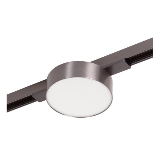 Faretto per binario magnetico a disco led 8w cct 2700k 4000k canna di fucile