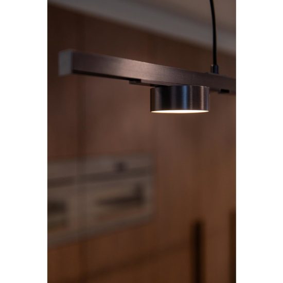 Faretto per binario magnetico a disco led 8w cct 2700k 4000k canna di fucile
