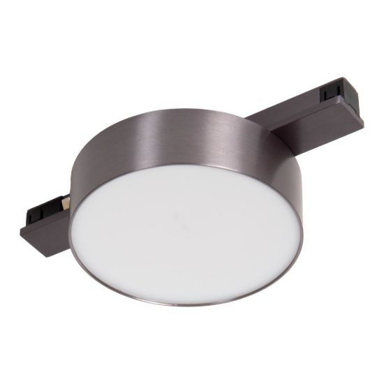 Faretto per binario magnetico a disco led 8w cct 2700k 4000k canna di fucile