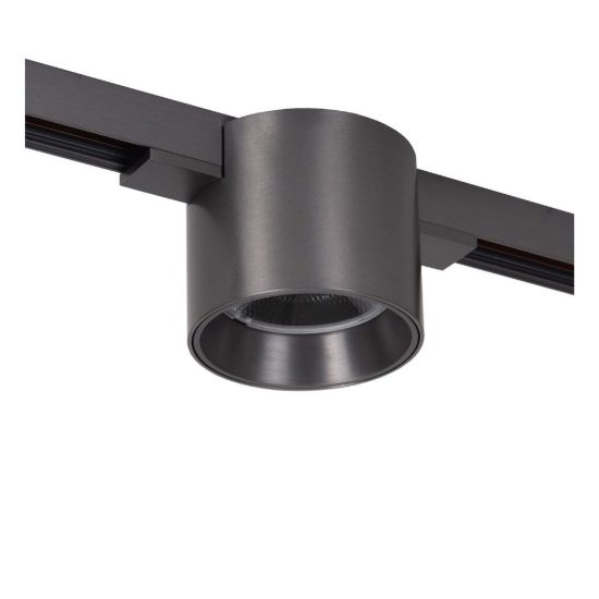 Faretto per binario magnetico a tamburo led 8w cct 2700k 4000k canna di fucile