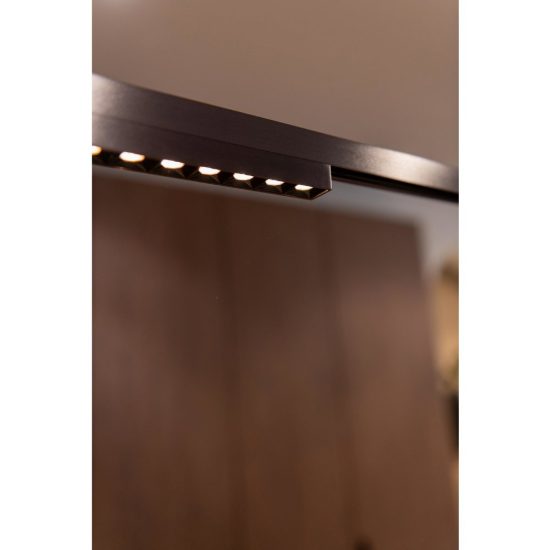 Proiettore lineare per binario magnetico con ottiche led 10w cct 2700k 4000k canna di fucile