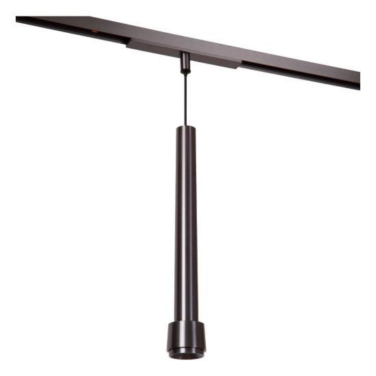 Lampada a sospensione per binario magnetico conica led 8w cct 2700k 4000k canna di fucile