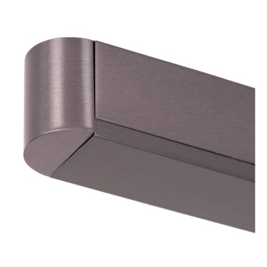 Tappo terminale arrotondato per binario magnetico 48v canna di fucile confezione 2 pezzi