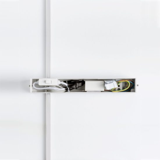 Applique da parete lineare a stelo piccola led 5w cct 2700k 3000k 4000k per soggiorno bianca