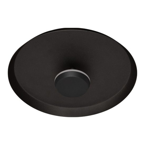 Applique da parete a disco led 6w cct 2700k 3000k 4000k per soggiorno moderna nera