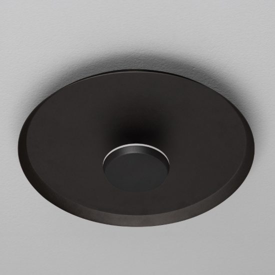 Applique da parete a disco led 14w cct 2700k 3000k 4000k per soggiorno moderna nera