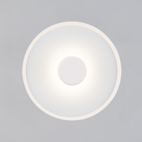Applique da parete a disco led 14w cct 2700k 3000k 4000k per soggiorno moderna bianca