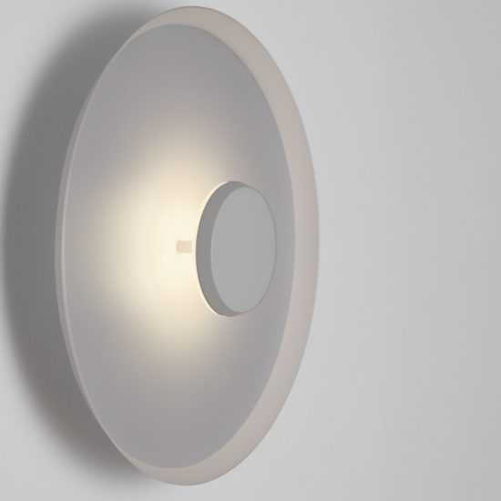 Applique da parete a disco led 14w cct 2700k 3000k 4000k per soggiorno moderna bianca