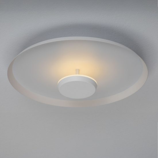 Applique da parete a disco led 14w cct 2700k 3000k 4000k per soggiorno moderna bianca