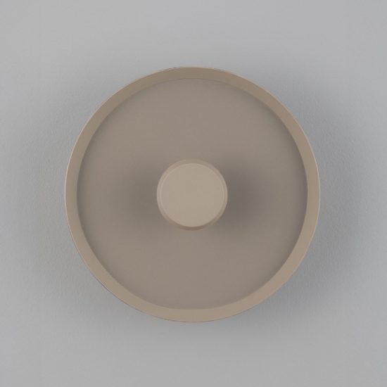 Applique da parete a disco led 6w cct 2700k 3000k 4000k per soggiorno moderna greige