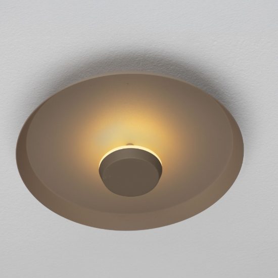 Applique da parete a disco led 6w cct 2700k 3000k 4000k per soggiorno moderna greige
