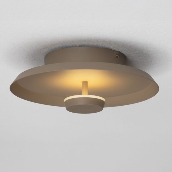 Applique da parete a disco led 6w cct 2700k 3000k 4000k per soggiorno moderna greige
